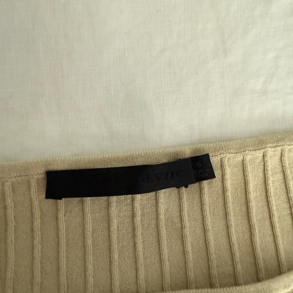 Jenni Kayne Ribbed Cream Tank Top - Picture 2 of 4